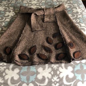 Tweed fall skirt